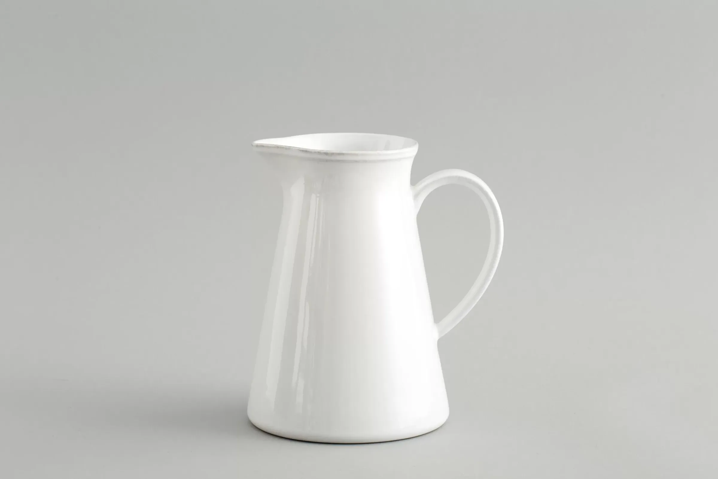 Accessoires^Flamant Jille, Pichet, Ceramique, Blanc, 1,5L