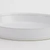Accessoires^Flamant Jille, Plat A Gateau, Ceramique, Blanc, 30Cm