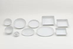 Accessoires^Flamant Jille, Plat A Gateau, Ceramique, Blanc, 30Cm