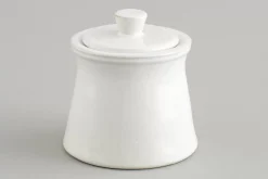 Assiettes, Plats Et Bols^Flamant Jille, Sucrier, Ceramique, Blanc