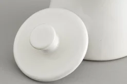 Assiettes, Plats Et Bols^Flamant Jille, Sucrier, Ceramique, Blanc