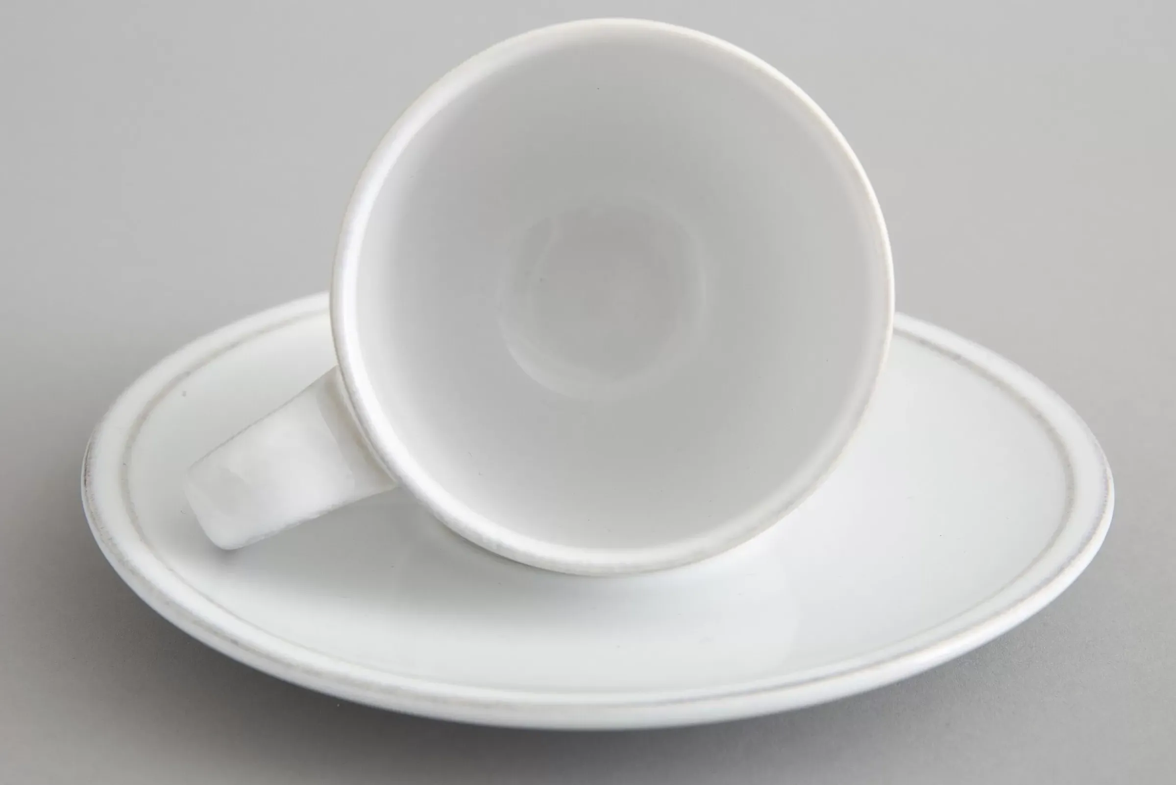 Assiettes, Plats Et Bols^Flamant Jille, Tasse Et Soucoupe, Ceramique, Blanc, M, 150Ml
