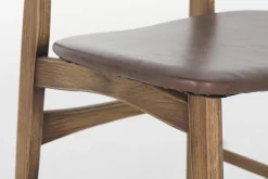 Chaises^Flamant Joel, Chaise, Chene Et Assise Cuir