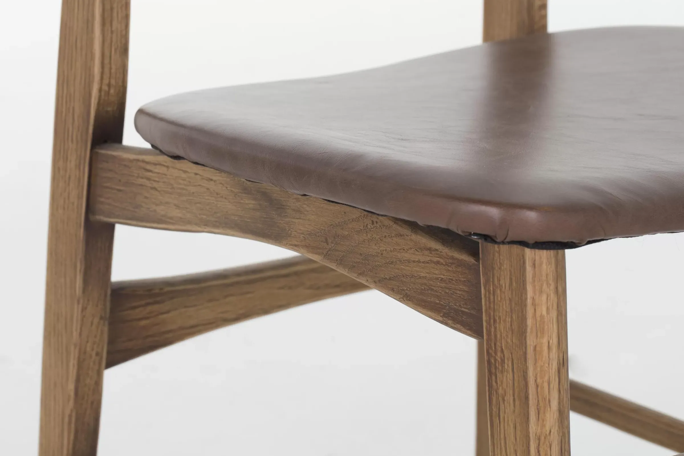 Chaises^Flamant Joel, Chaise, Chene Et Assise Cuir