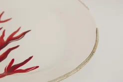 Assiettes, Plats Et Bols^Flamant Kao, Assiette, Corail, 23 Cm