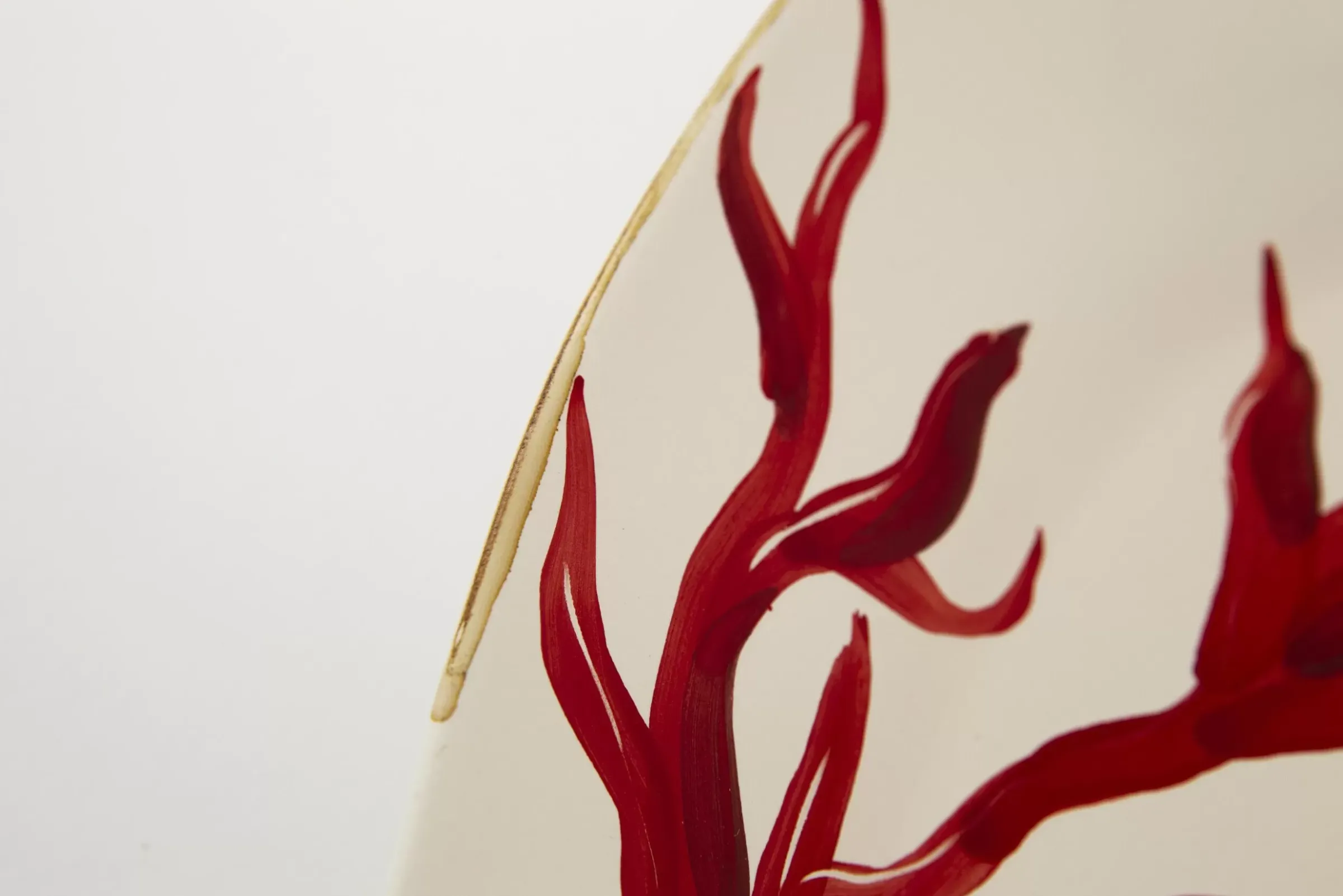 Assiettes, Plats Et Bols^Flamant Kao, Assiette De Service, Corail, Ovale
