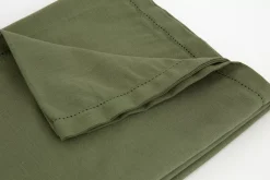 Textiles De Salle A Manger Et De Cuisine^Flamant Katie, Nappe, Vert Bronze, 140X250