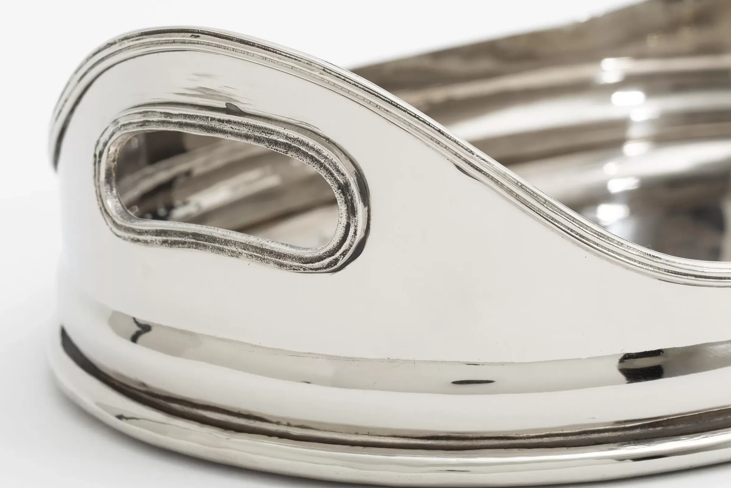 Accessoires^Flamant Katya, Plateau, Ovale, Nickel, S