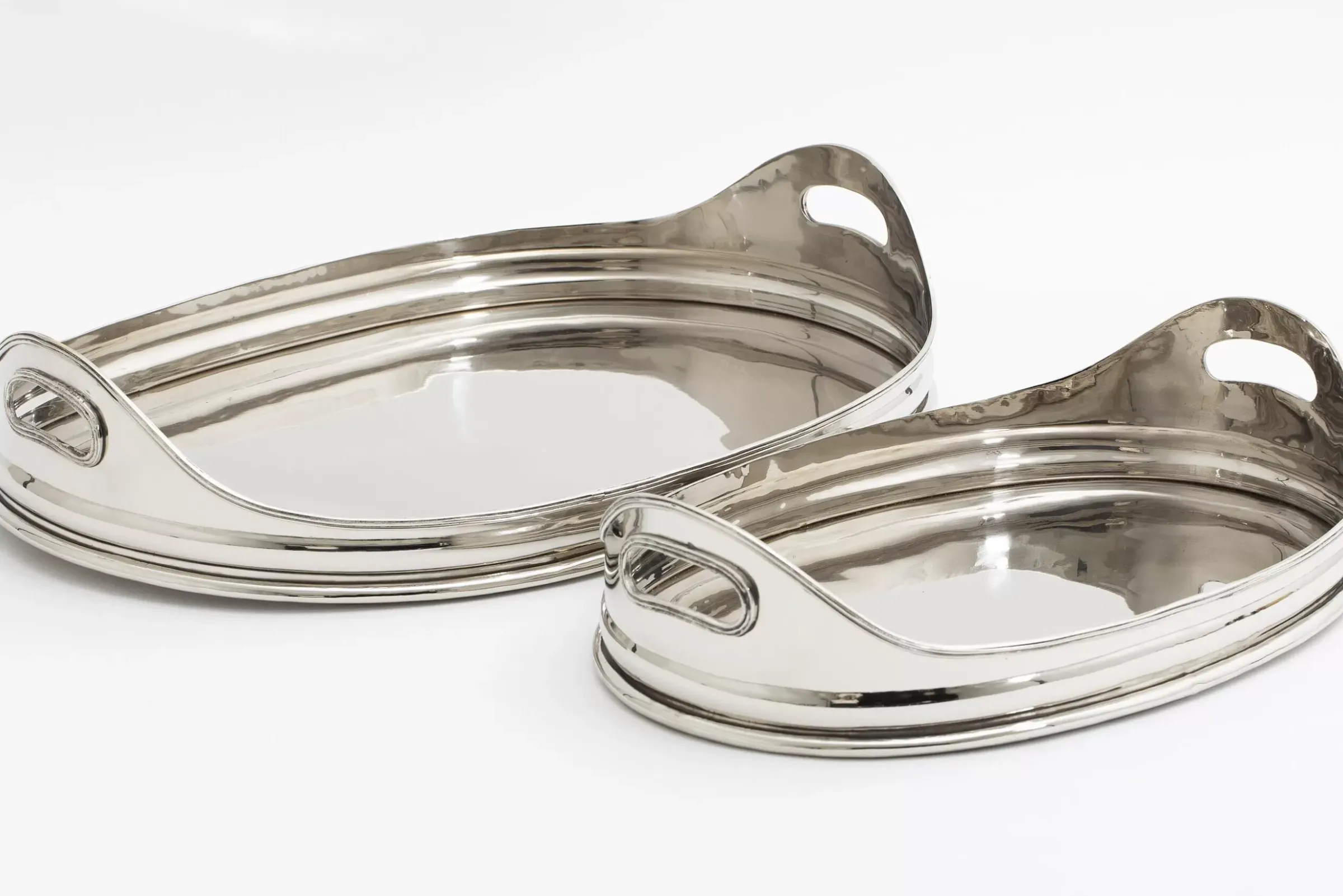 Accessoires^Flamant Katya, Plateau, Ovale, Nickel, L