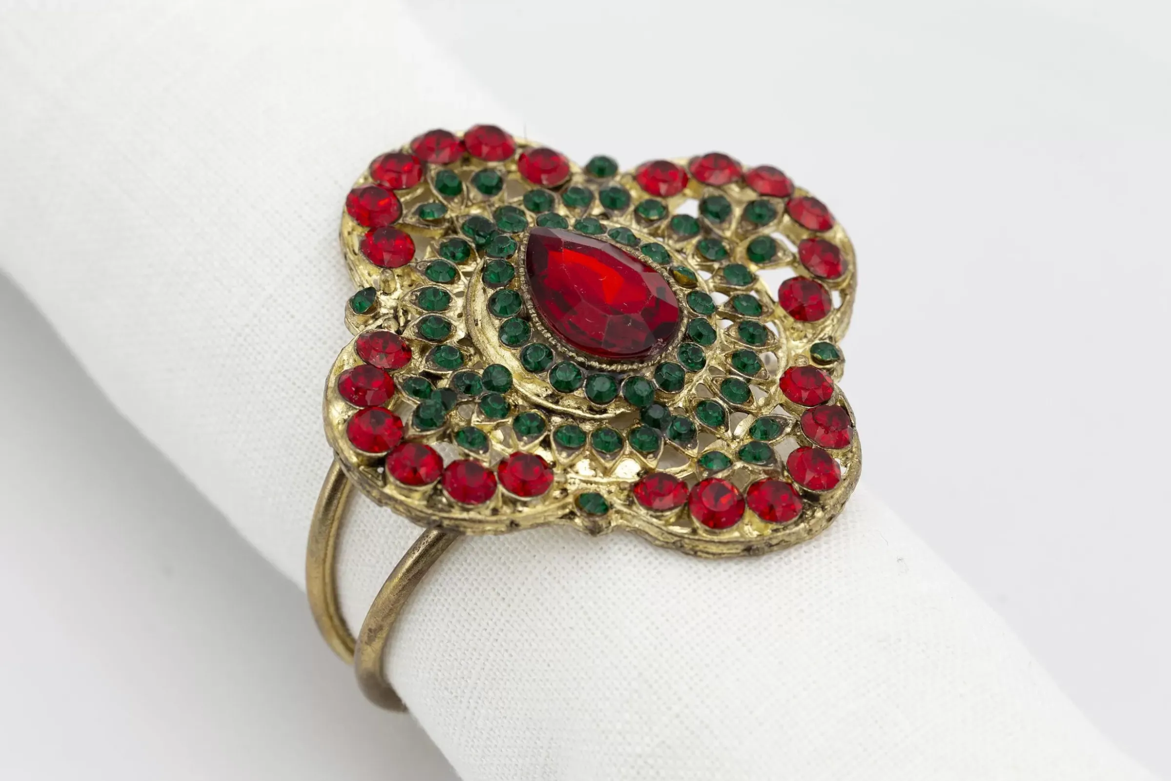 Accessoires^Flamant Kirai, Rond De Serviette, Perles