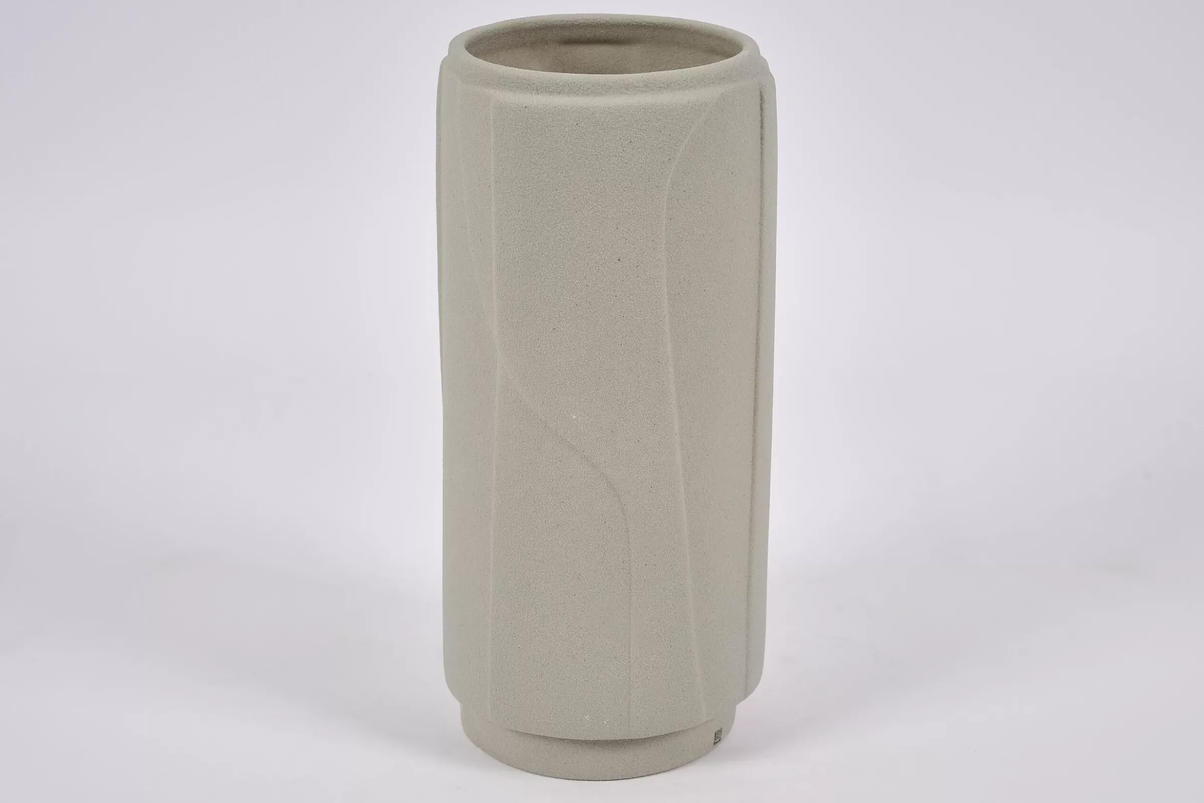 Décoration^Flamant Laurena, Vase, Ceramique, Gris, L