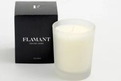 Décoration^Flamant Lin, Bougie Parfumee, Le Noir
