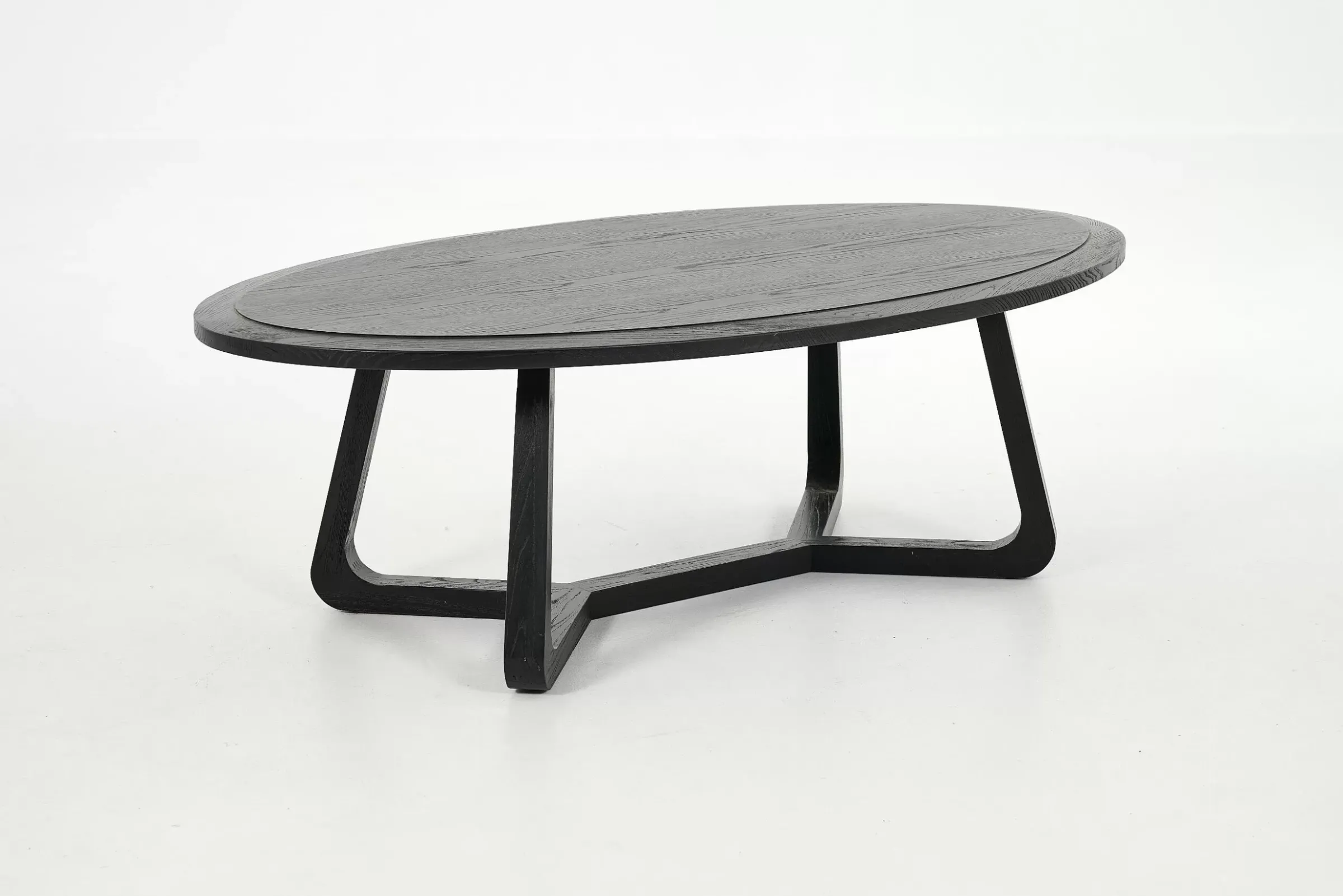 Table A Cafe^Flamant Livy, Table Basse, Ovale, Noir, L