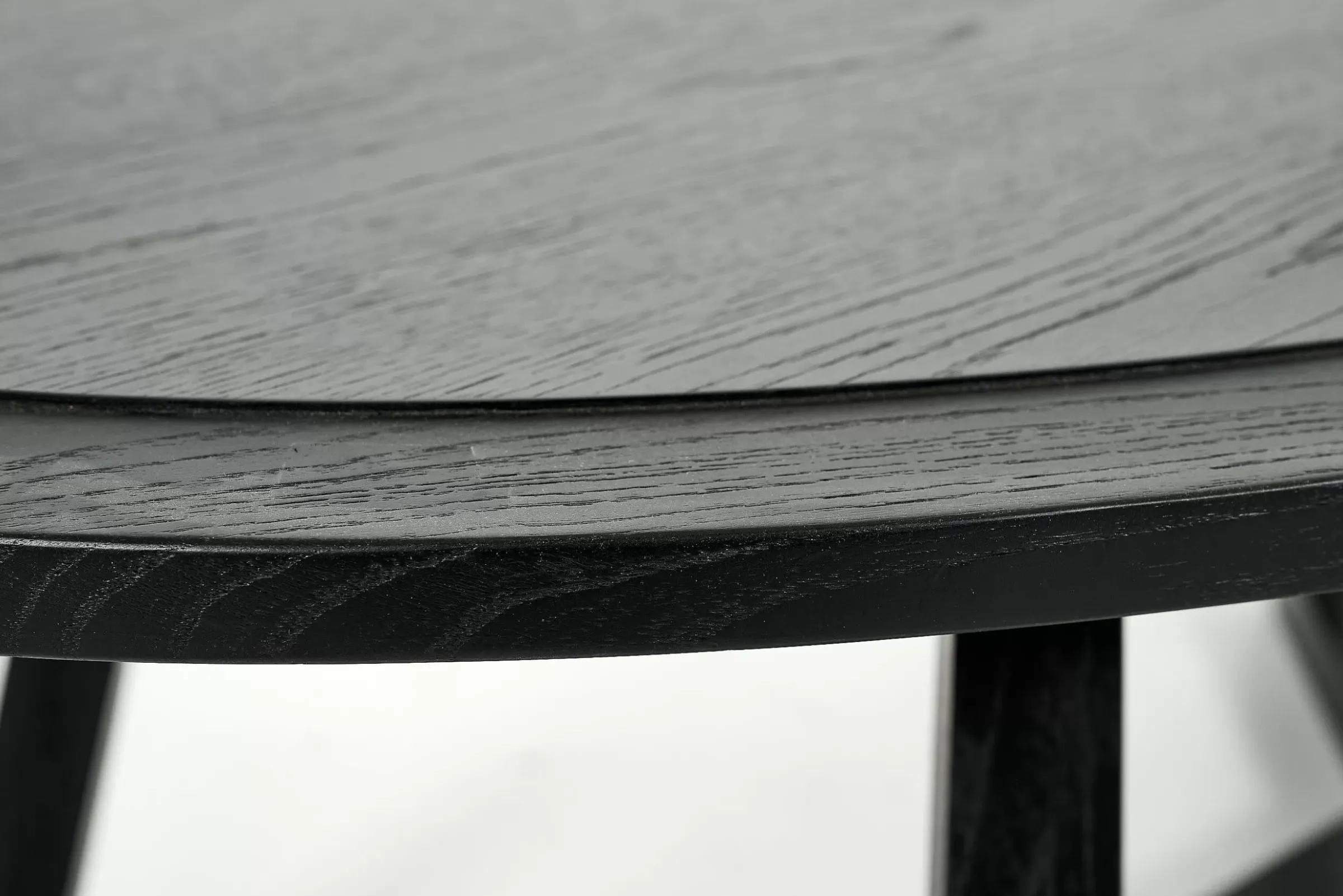 Table A Cafe^Flamant Livy, Table Basse, Ovale, Noir, L