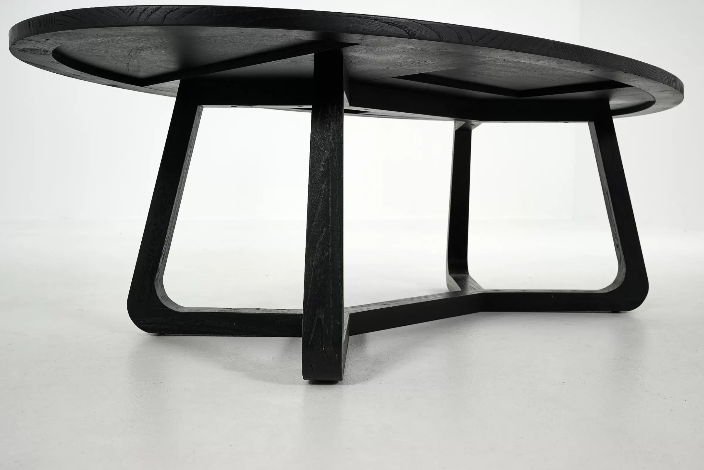 Table A Cafe^Flamant Livy, Table Basse, Ovale, Noir, L