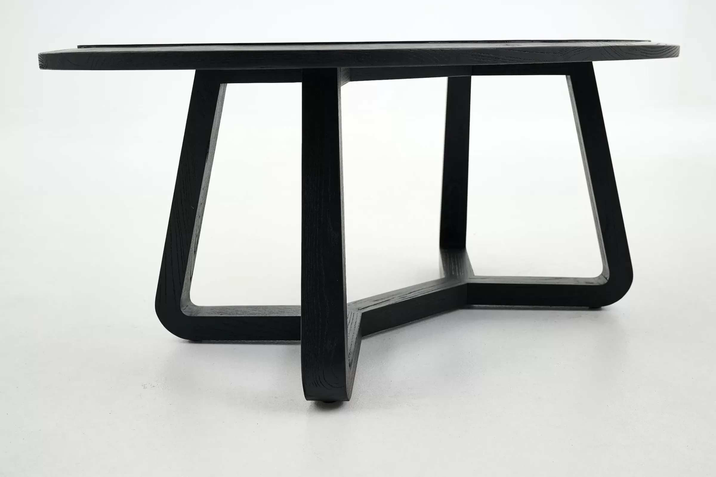 Table A Cafe^Flamant Livy, Table Basse, Ovale, Noir, S
