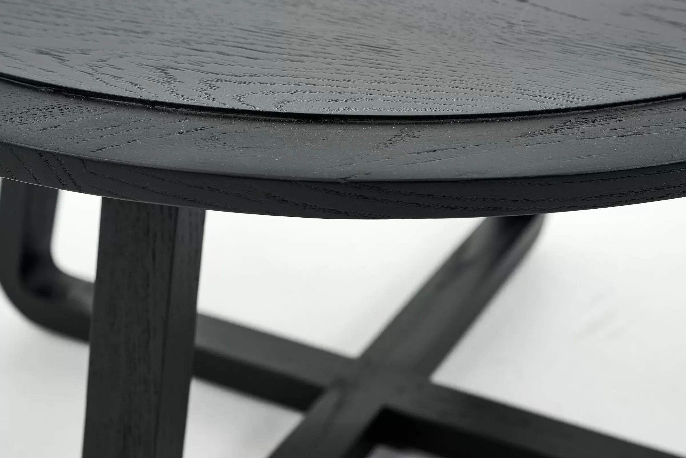 Table A Cafe^Flamant Livy, Table Basse, Ronde, Noir