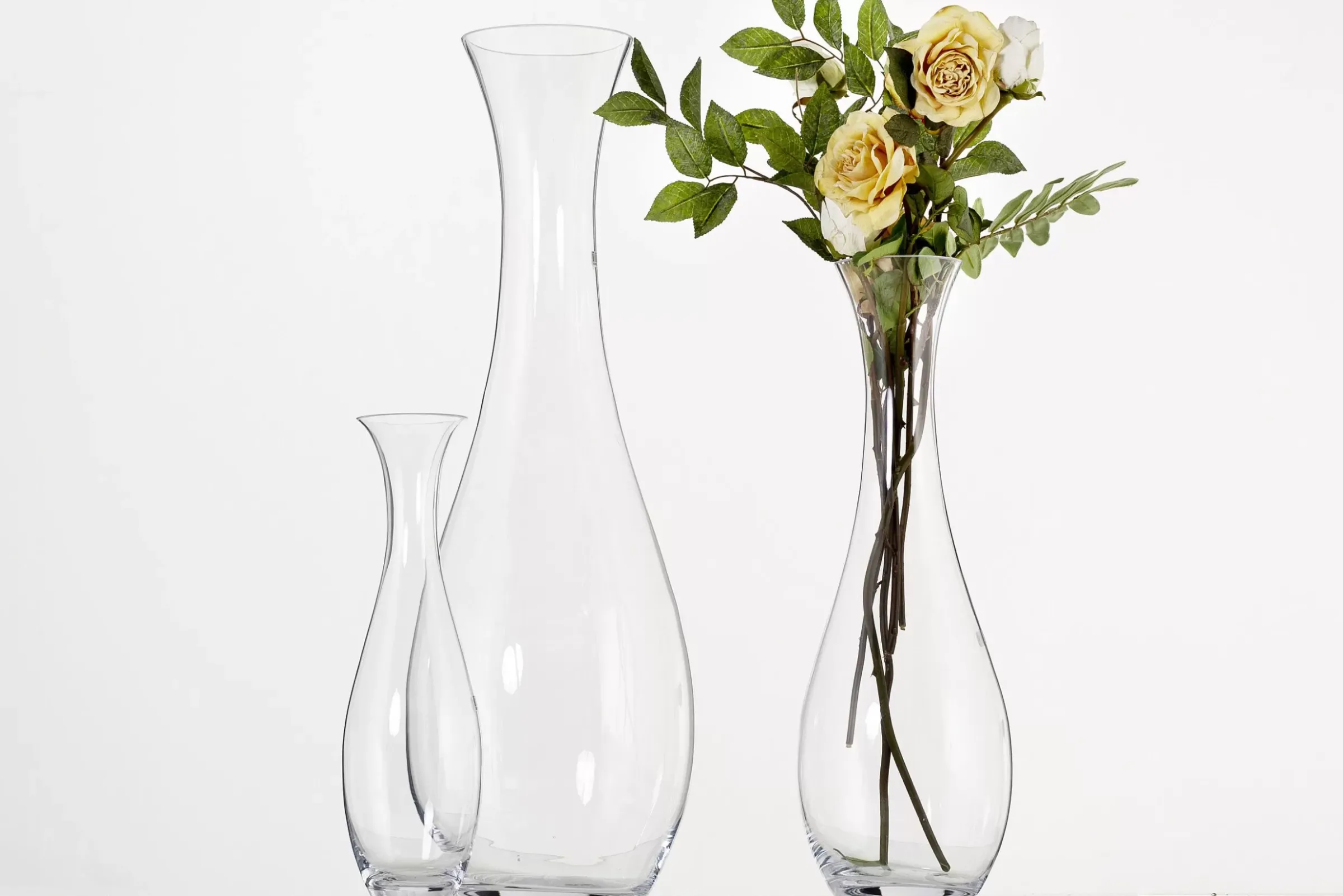 Décoration^Flamant Lolla, Vase, Verre, H40