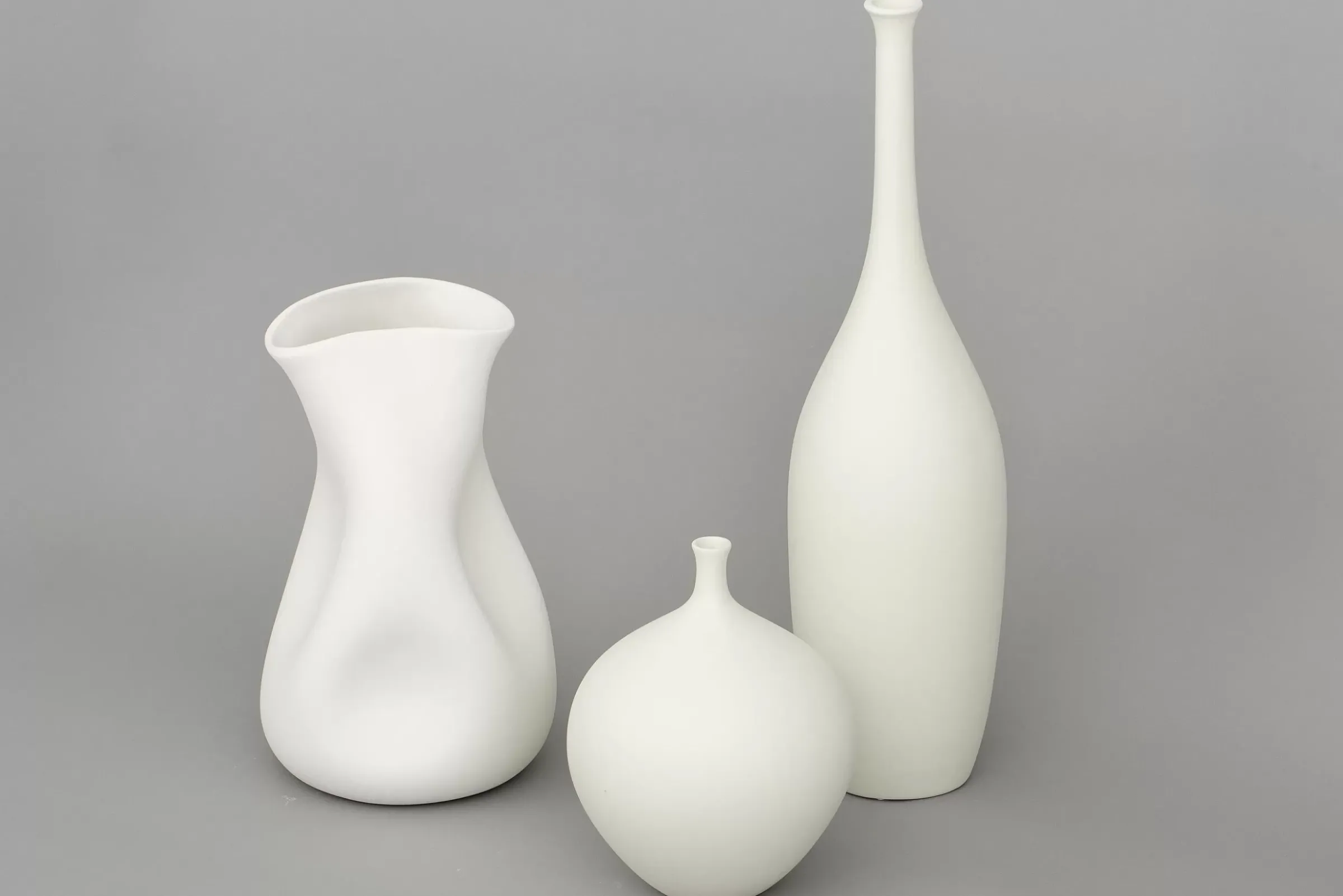 Décoration^Flamant Lorena, Vase, Ceramique, Blanc, Modele 1