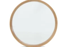 Décoration^Flamant Lucente, Miroir, Chene, Rond, 46Cm