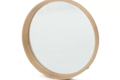 Décoration^Flamant Lucente, Miroir, Chene, Rond, 46Cm