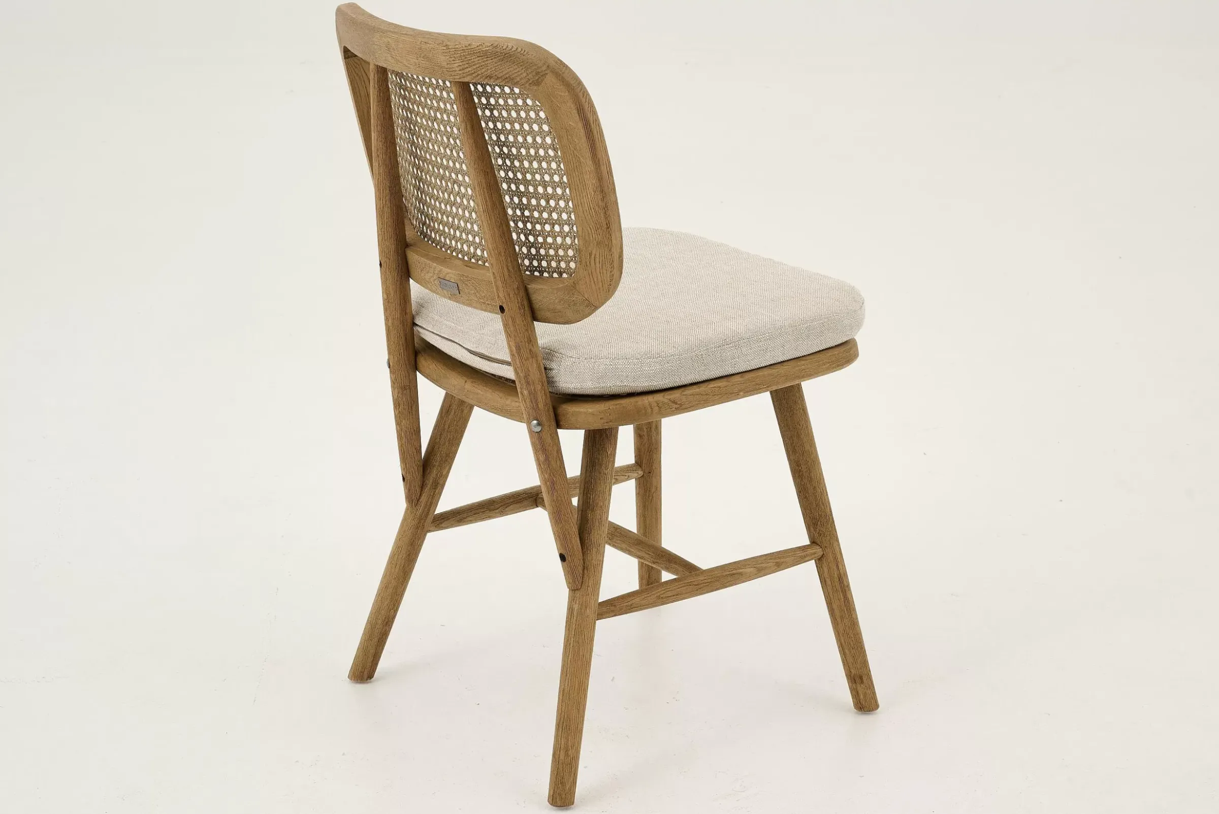 Chaises^Flamant Lynn, Chaise, Chene, Roseau, Avec Coussin