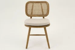 Chaises^Flamant Lynn, Chaise, Chene, Roseau, Avec Coussin