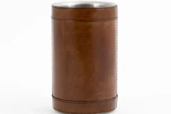 Accessoires^Flamant Manhattan, Porte-Bouteille, Cuir Marron