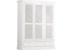 Placards^Flamant Marie, Armoire, Blanc, 3 Portes