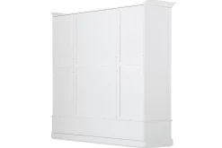 Placards^Flamant Marie, Armoire, Blanc, 4 Portes