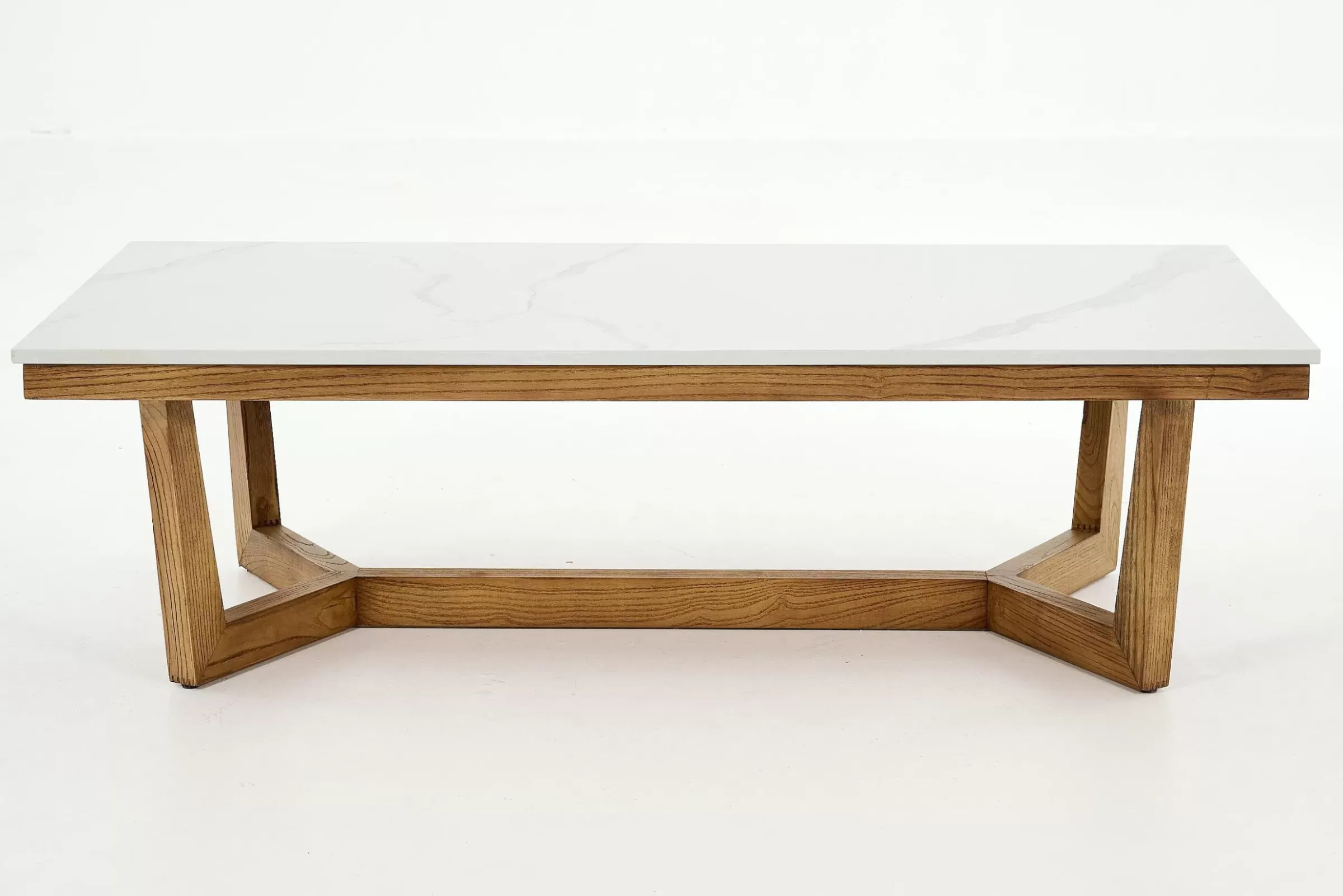 Table A Cafe^Flamant Marnix, Table Basse, Chene Et Pierre, 140X70