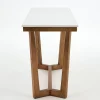Table A Cafe^Flamant Marnix, Table Console, Chene Et Pierre