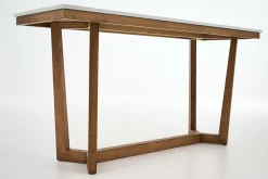 Table A Cafe^Flamant Marnix, Table Console, Chene Et Pierre