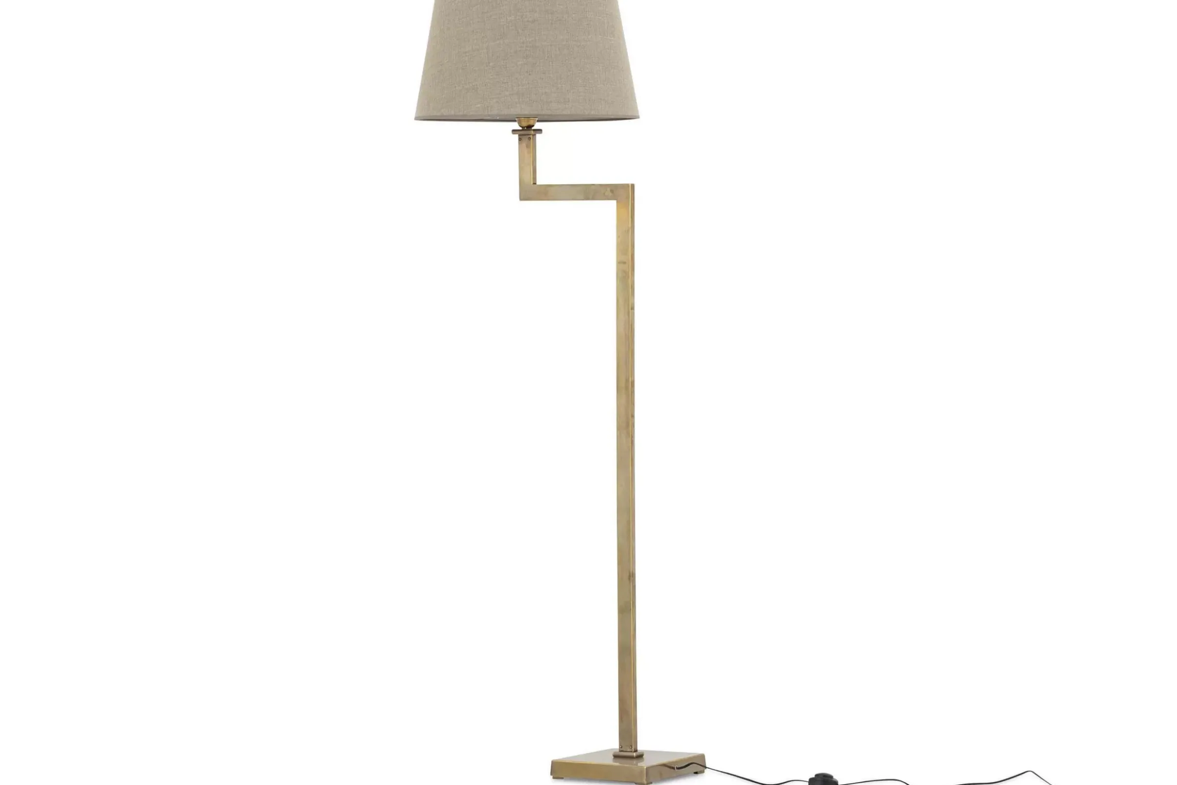 Eclairage^Flamant Martha, Lampadaire, Finition Laiton