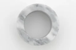 Accessoires^Flamant Maureen, Rond De Serviette, Marbre, Blanc