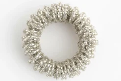 Accessoires^Flamant Meina, Rond De Serviette, Perles, Argent