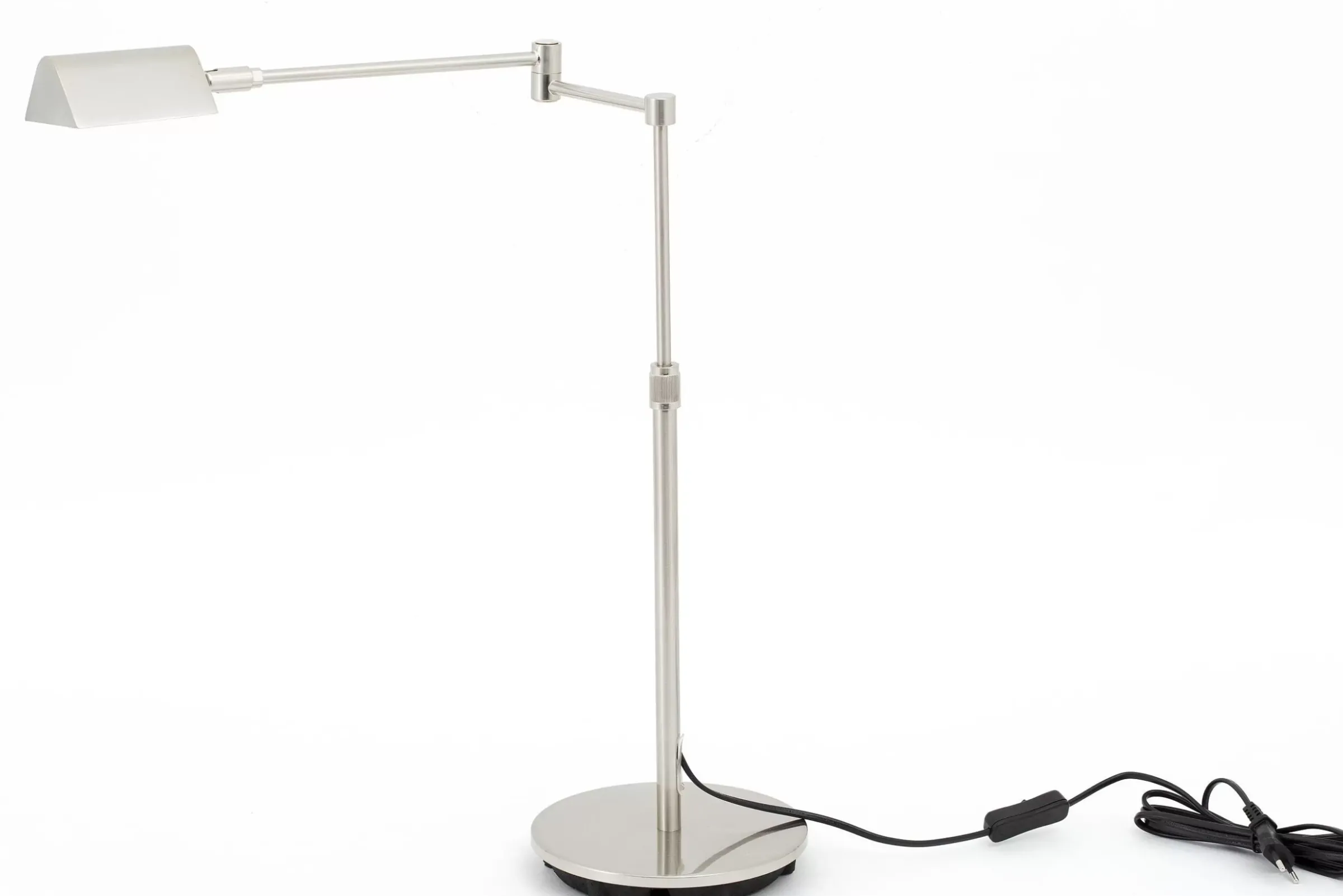 Eclairage^Flamant Mezzo, Lampe De Bureau, Chrome, Extensible