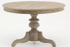 Tables A Manger^Flamant Milan, Table A Manger, Ronde, Bois Recycle, 120 Cm, Modele 2