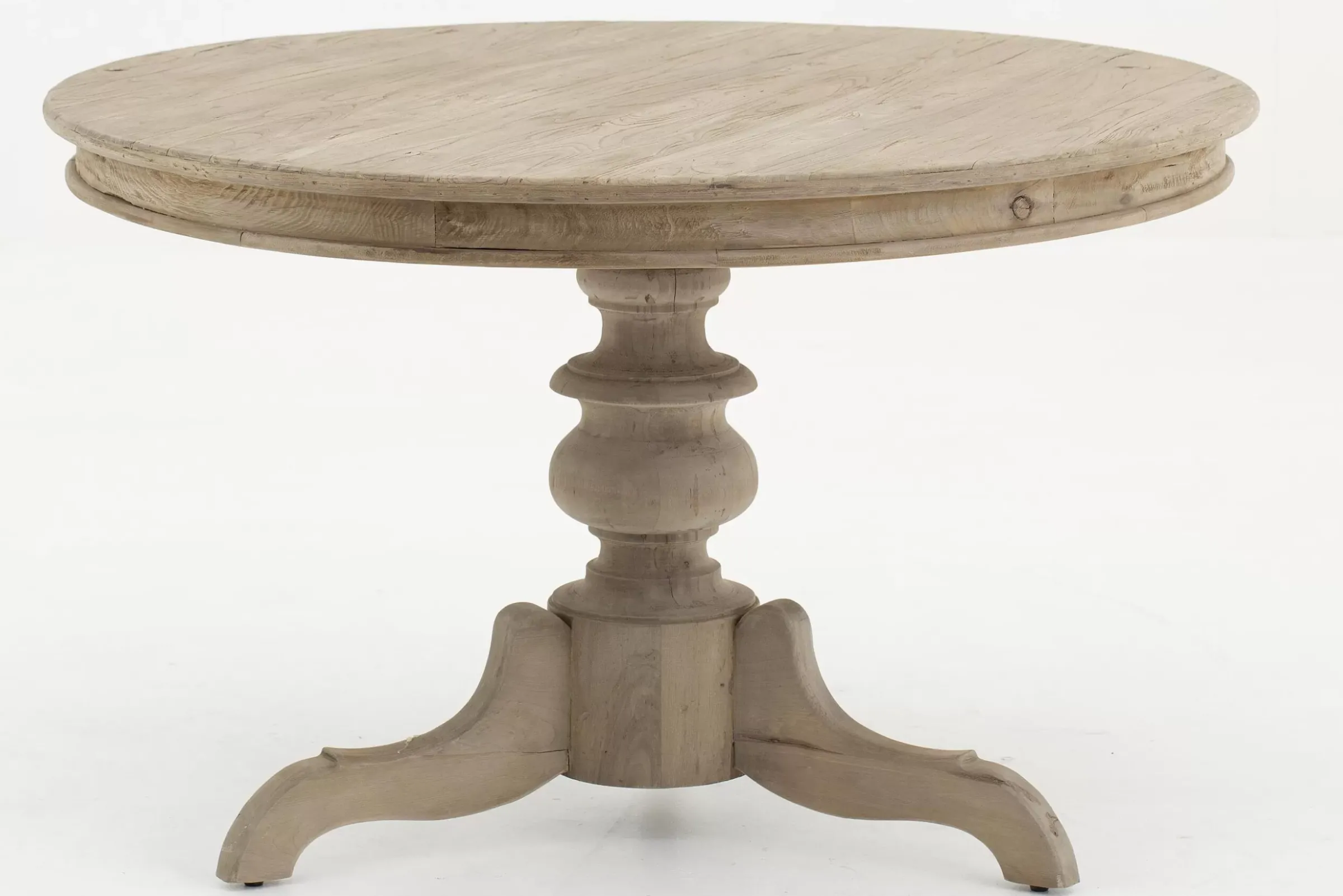 Tables A Manger^Flamant Milan, Table A Manger, Ronde, Bois Recycle, 120 Cm, Modele 2
