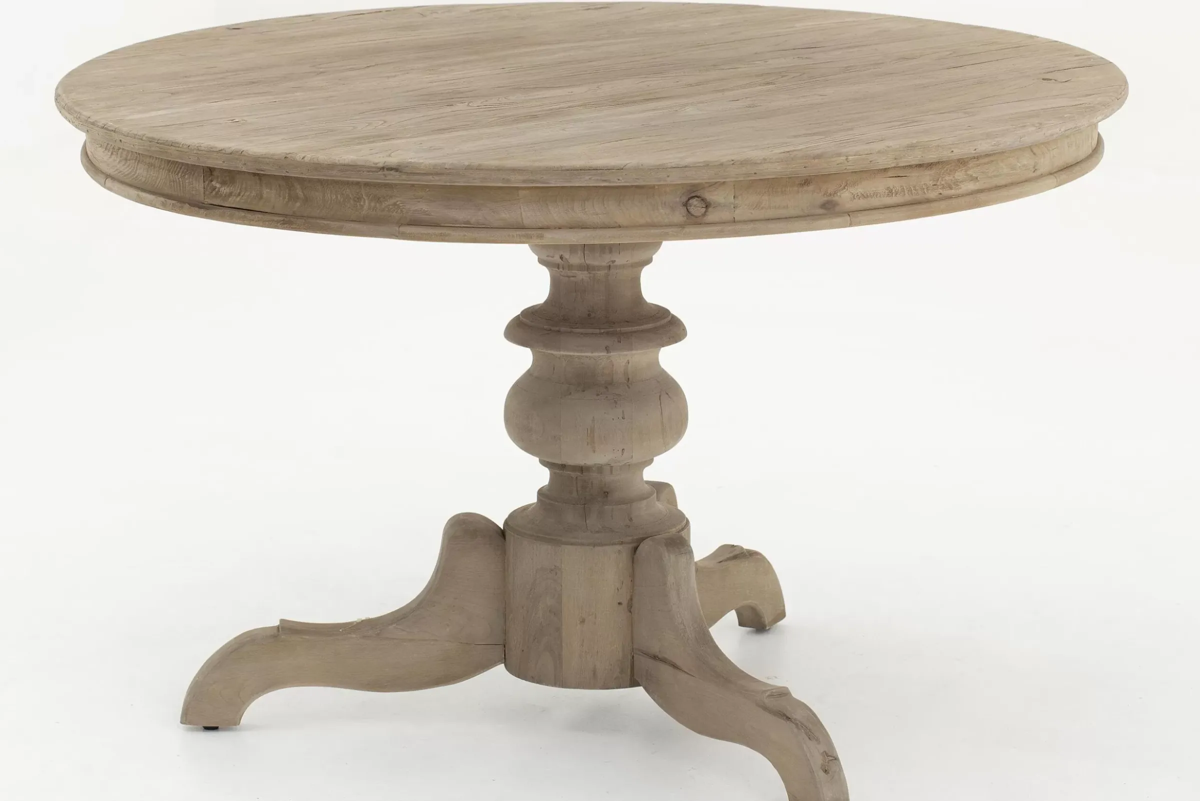 Tables A Manger^Flamant Milan, Table A Manger, Ronde, Bois Recycle, 120 Cm, Modele 2