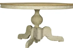 Tables A Manger^Flamant Milan, Table A Manger, Ronde, Bois Recycle, 140 Cm, Modele 1