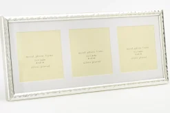 Décoration^Flamant Millet, Cadre Photo, Plaque Argent, 8X8, Modele 2