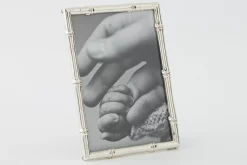 Décoration^Flamant Moretta, Cadre Photo, Plaque Argent, 13X18