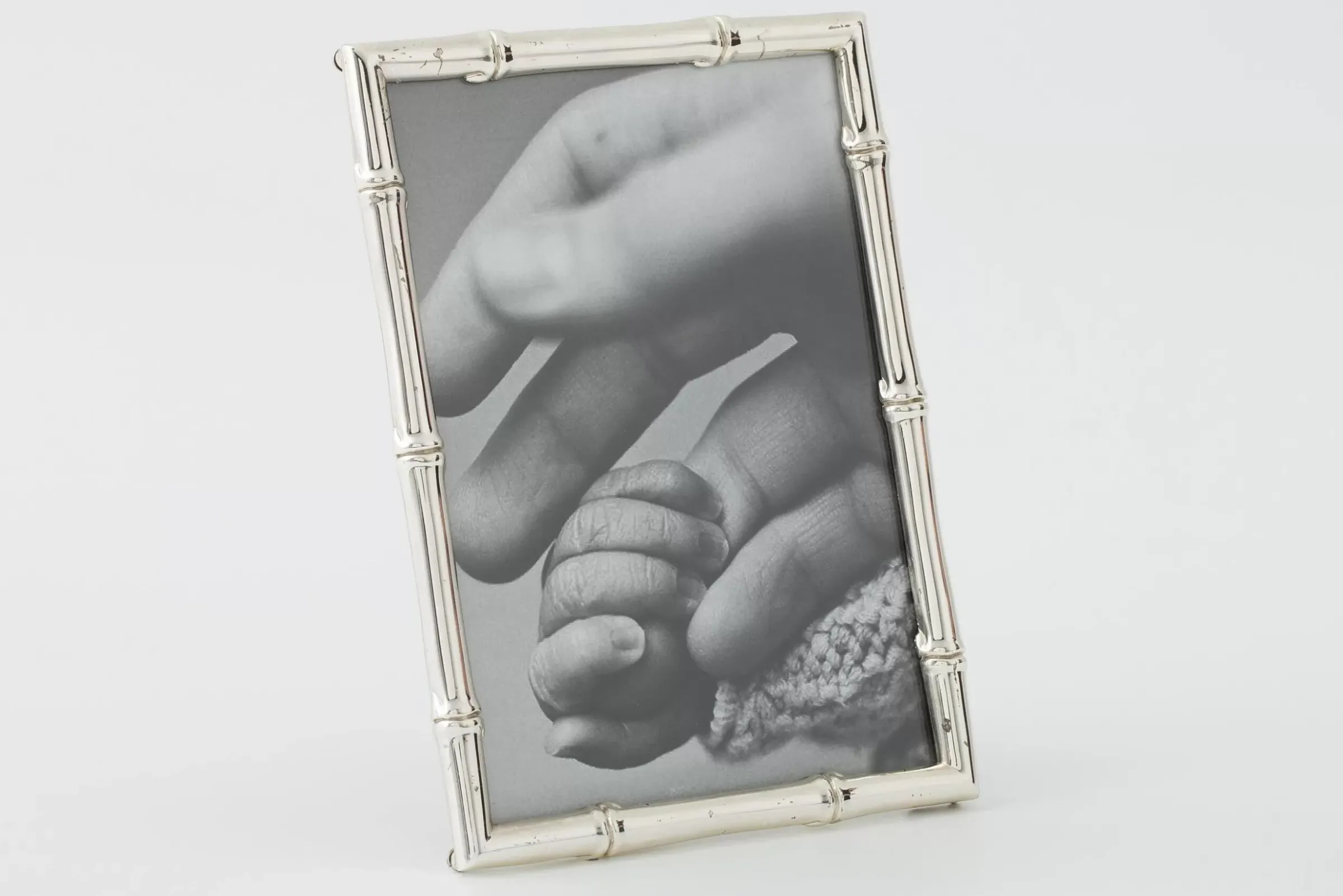 Décoration^Flamant Moretta, Cadre Photo, Plaque Argent, 13X18