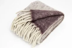 Textiles De Maison^Flamant Newtown, Plaid, Violet