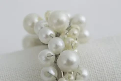 Accessoires^Flamant Osaka, Rond De Serviette, Perles, Ivoire