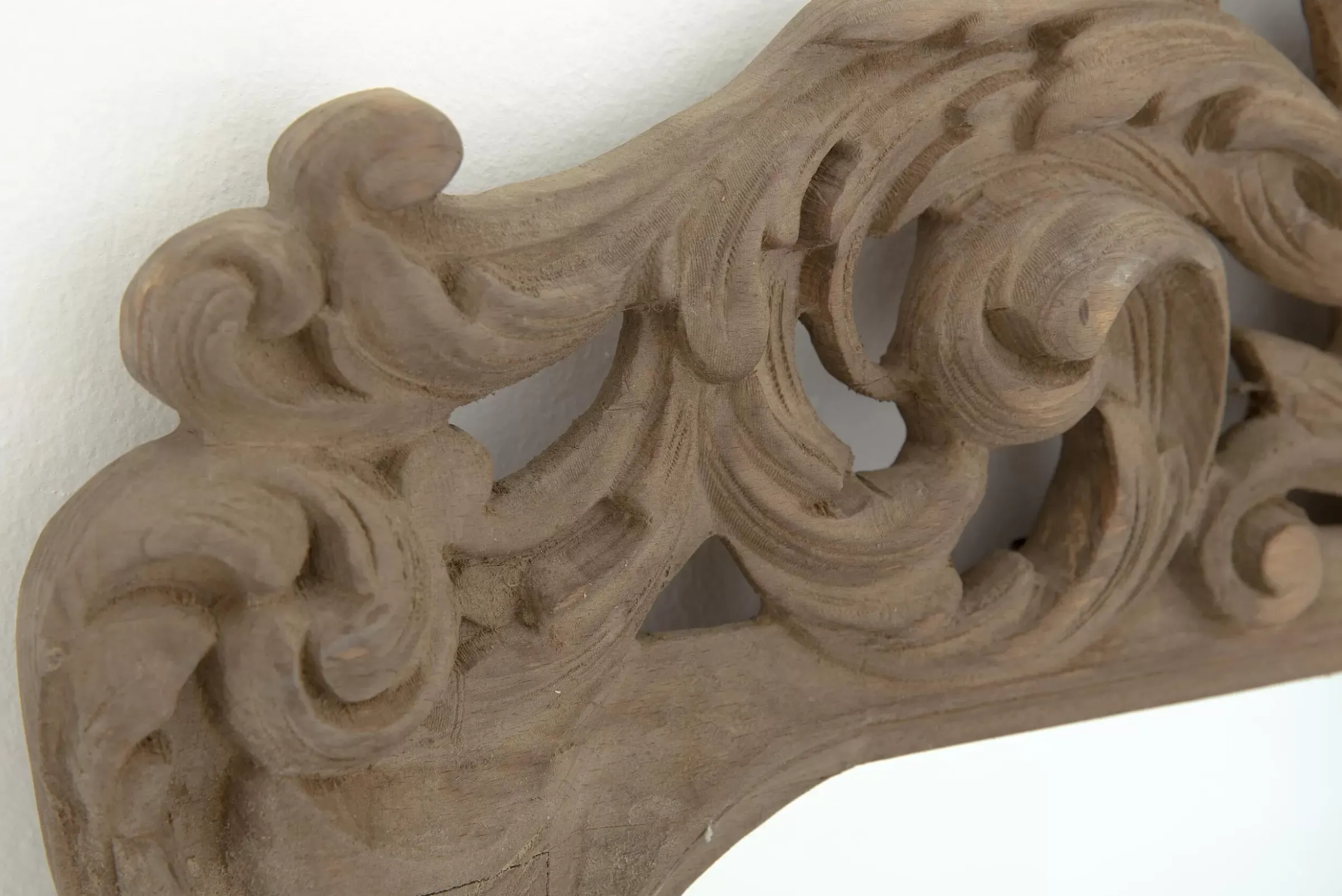 Décoration^Flamant Osmond, Miroir, Sculpte, Bois, S