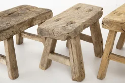Canapés^Flamant Paton, Tabouret, Bois Recycle