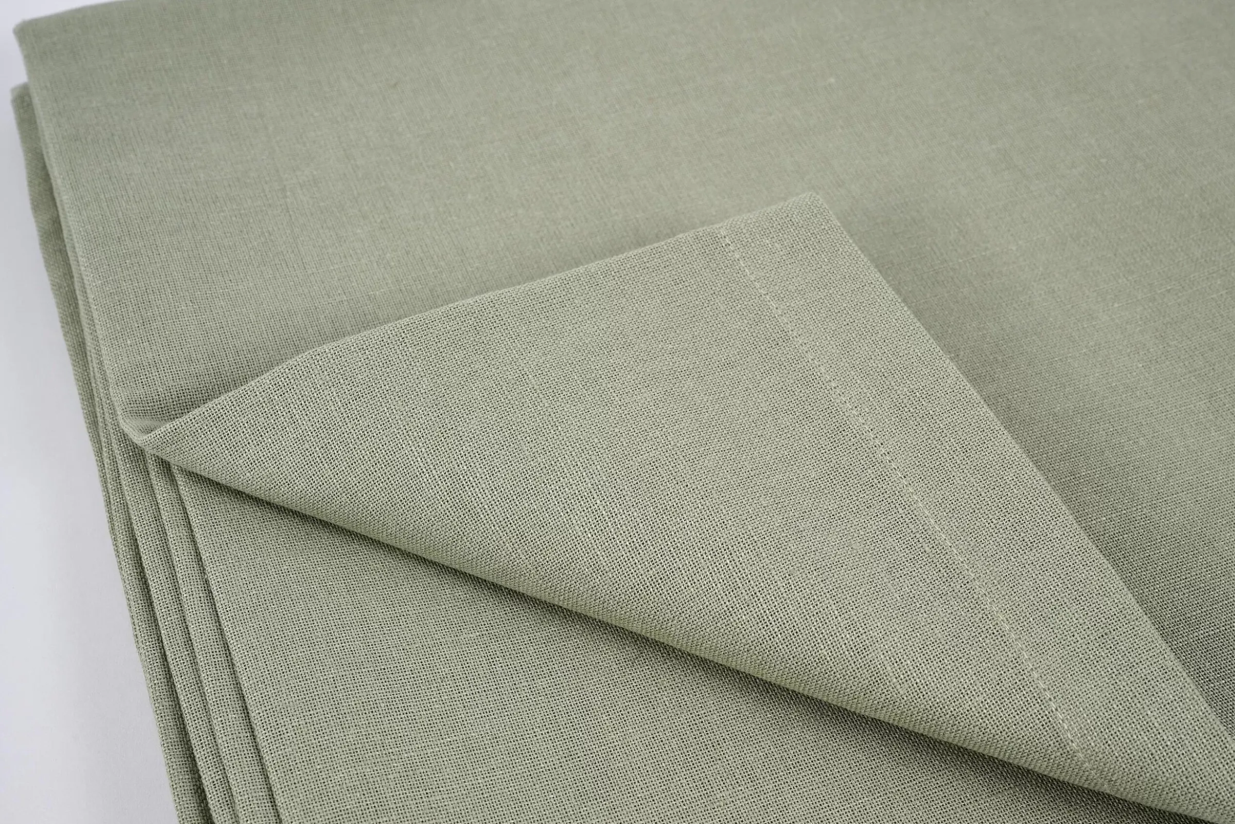 Textiles De Salle A Manger Et De Cuisine^Flamant Phills, Nappe, Vert Iceberg, 172X300
