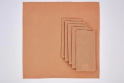 Textiles De Salle A Manger Et De Cuisine^Flamant Phills, Serviette, Noix Grillee, Lot De 6